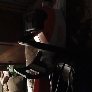 12 inch battery operation stihl chainsaw. Used a h